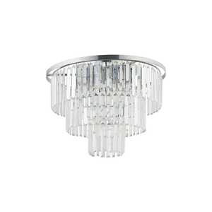 Nowodvorski Cristal 7628 plafon lampa sufitowa 9x60W E14 chrom