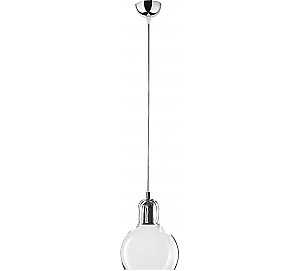 TK Lighting Mango 600 lampa wisząca szklany klosz kula zwis 1x60W E27 transparentny/chrom - wysyłka w 24h