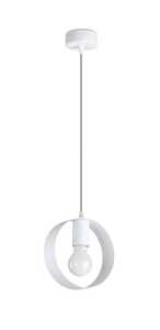 Sollux Titran SL.1137 lampa wisząca zwis 1x60W E27 biała