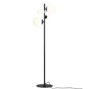 Aldex Bloom 1091A1 lampa stojąca podłogowa 2x40W E14 2x60W E27 czarna/biała