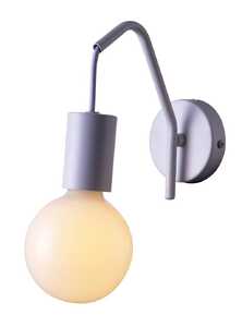 Candellux Basso 21-70982 kinkiet lampa ścienna 1x40W E27 biały mat