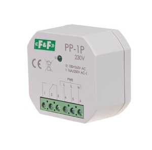 Przekaźnik elektromagnetyczny F&F PP-1P-230V 16A 1NO/NC 100-265V AC monostabilny do puszki fi 60 - wysyłka w 24h