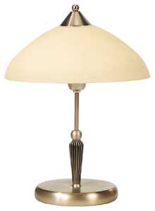 Lampa stołowa lampka Rabalux Rafaella 1x40W E14 brąz/kremowy 8172