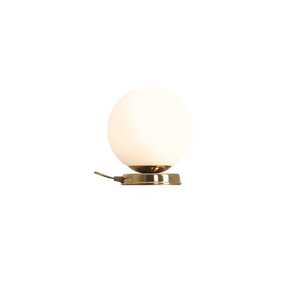 Aldex Ball 1076B30_M lampa stołowa lampka 1x60W E27 złota - wysyłka w 24h