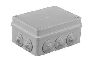 Puszka instalacyjna Pawbol S-BOX S-BOX 306 bezhalogenowa, 10 dławików PG 21 150x110x70, IP65, IK08 szara - wysyłka w 24h