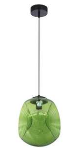 Candellux Club 31-51226 lampa wisząca zwis 1x60W E27 zielony