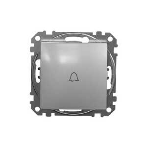 Przycisk "dzwonek" Schneider Sedna Design SDD113131 srebrne aluminium Design & Elements