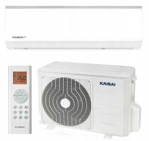 Klimatyzator ścienny 3,5kW split Kaisai FLY KWX-12HRGI+KWX-12HRGO biały