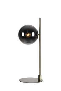 Markslojd Dione 108272 lampa stołowa lampka 1x40W E14 złota/dymiona