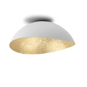 Sigma Solaris S 40611 plafon lampa sufitowa 1x60W E27 biały/złoty - wysyłka w 24h