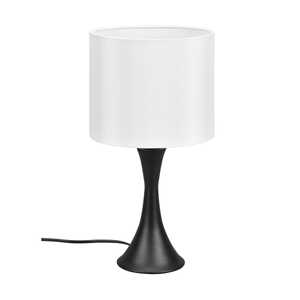 Trio Sabia 515790132 lampa stołowa lampka 1x40W E27 czarna/biała