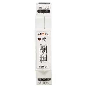Przekaźnik elektromagnetyczny 24V AC/DC 16A PEM-01/024 EXT10000091 Zamel