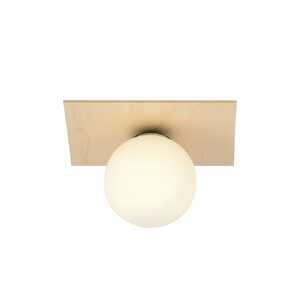 Emibig Kenzo 1142/1A plafon lampa sufitowa 1x10W E14 biały/drewniany