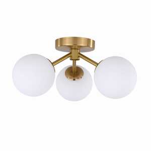 Light Prestige Dorado 3 LP-002/3C plafon lampa sufitowa 3x40W G9 biały/złoty | Wpisz kod: LP21 w koszyku