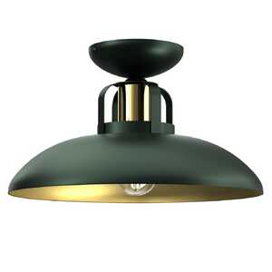 Milagro Felix MLP7708 plafon lampa sufitowa 1x60W E27 zielony/złoty