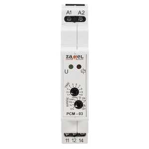 Przekaźnik czasowy Zamel Exta EXT10000080 PCM-03/U 12-240V AC/DC