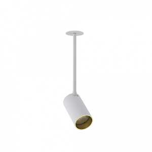 Nowodvorski Mono Surface Long 7676 plafon lampa sufitowa spot 1x10W GU10 biały/złoty