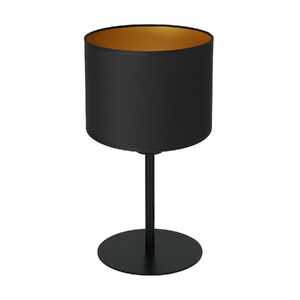 Luminex Arden 3496 Lampa stołowa lampka 1x60w E27 czarny/złoty