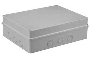 Puszka instalacyjna Pawbol S-BOX S-BOX 716 bezhalogenowa, bez dławików 380x300x120, IP65, IK08 szara - wysyłka w 24h