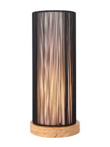 Candellux Ledea Kioto 50501215 lampa stołowa lampka 1x40W E27 czarna