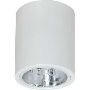 Plafon lampa sufitowa spot Luminex Downlight Round 1x60W E27 biały 7236