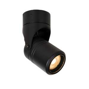 Lucide Niort 14825/01/30 reflektor kinkiet lampa zewnętrzna ścienno-sufitowa IP44 1x6W GU10 czarny