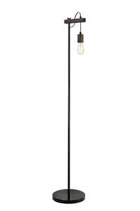 Lamkur Leon 37066 lampa stojąca podłogowa 1x60W E27 czarna