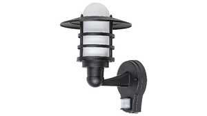 Rabalux Darrington 7679 kinkiet zewnętrzny lampa ścienna ogrodowa IP44 1x20W E27 czarny/biały