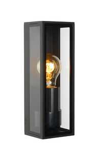 Lucide Dukan 15802/01/30 Kinkiet lampa ścienna 1x40W E27 IP65 czarny