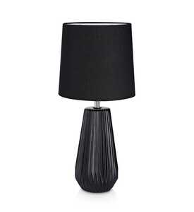 Lampa lampka oprawa stołowa  Markslojd Nicci 1x40W E14 czarna 106624