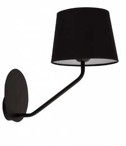 Sigma Lizbona 32112 kinkiet lampa ścienna 1x60W E27 czarny - wysyłka w 24h