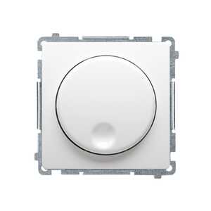 Ściemniacz Kontakt-Simon Basic regulator oświetlenia 1-10V przyciskowo-obrotowy biały BMS9V.01/11