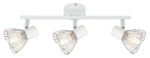 Candellux Fly 93-61973 plafon lampa sufitowa 3x40W E14 biały / chrom
