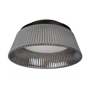 Lucide Vixi 25115/35/65 plafon lampa sufitowa 1x18W LED 2700K 1250lm dymiony/czarny