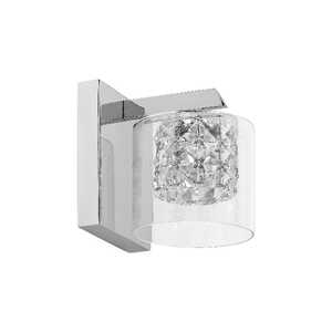 Rabalux Duchess 3113 kinkiet lampa ścienna 1x40W G9 chrom/transparentny