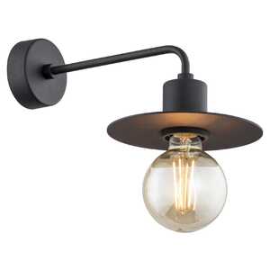 Argon Corso 3879 kinkiet lampa ścienna 1x15W E27 czarny