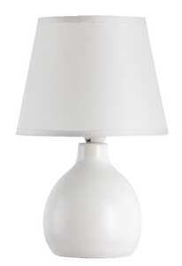 Lampa stołowa Rabalux Ingrid 4475 lampka nocna 1x40W E14 biały