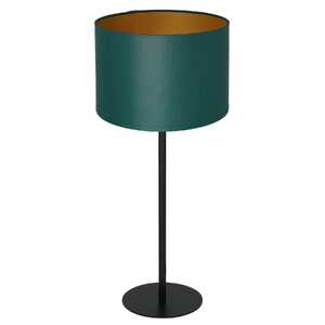 Luminex Arden 3554 Lampa stołowa lampka 1x60W E27 czarny/zielony/złoty