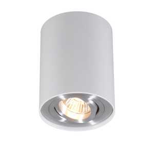 Zuma Line Rondoo 45519-N plafon lampa sufitowa spot 1x50W GU10 biały/srebrny - wysyłka w 24h