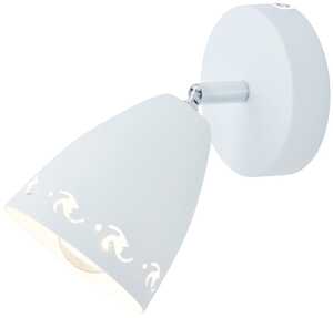 Kinkiet lampa ścienna spot Candellux Coty 1x40W E14 biały mat 91-67111