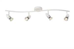 Lucide Caro-LED 13955/20/31 listwa oprawa sufitowa 4x5W GU10 LED biała
