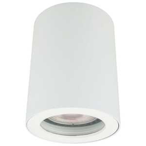Light Prestige Faro LP-6510/1SM WH spot plafon lampa sufitowa 1x50W GU10 IP65 biały | Wpisz kod: LP21 w koszyku