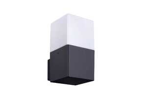 Azzardo Sorano Wall AZ4357 kinkiet lampa ścienna zewnętrzna 1x40W E27 szary/biały - Negocjuj cenę