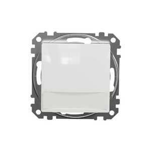 Przycisk Schneider Sedna Design SDD111143L z etykietą i podświetleniem 12V AC biały Design & Elements