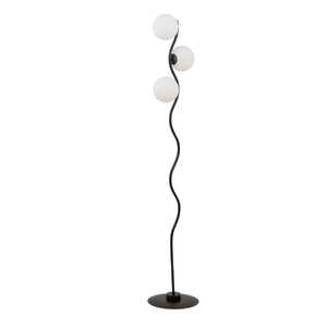 Sigma Vena 50368 lampa stojąca podłogowa 3x12W G9 czarna/biała