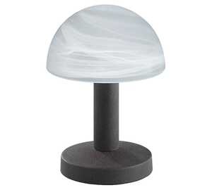 Trio Fynn 599000124 lampka stołowa lampa 1x40W E14 rdza / biały