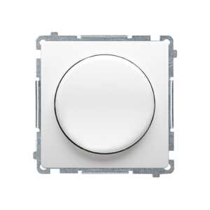 Ściemniacz obrotowy Kontakt-Simon Basic BMS9L.01/11 do LED 2-250W biały