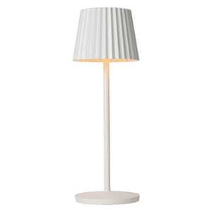 Lucide Justine 27889/02/31 lampa stołowa lampka IP54 1x2W LED 2700K biała